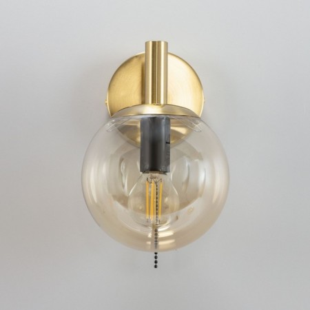 Sconces Citilux "Charlize" CL143413, 13x20.5 cm, 1x40W, E14, brown color-10