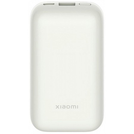 Xiaomi 33W external battery (BHR5909GL), USB/USB-C, 3 A, 10000 mAh, indicator, white