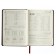 Leduced A5 Diary, 136 Velvet Index sheets, hard cover, artificial leather, lamination Soft Touch, lies, tinted block 70 g/m2, brown