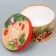 Box Gift Round "New Year's Botanika", 14.5 x 22.6 cm, New Year