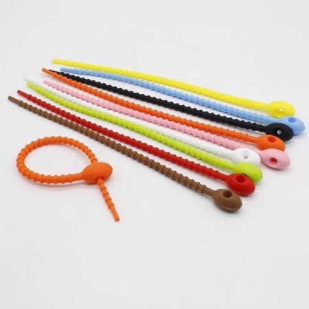 Silicone screed l = 21.5, set 10 pcs., Mix color-4