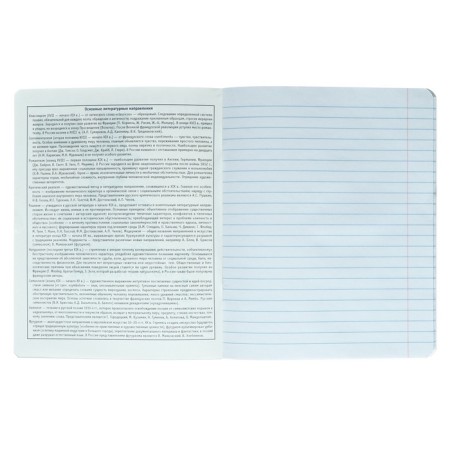 A notebook “Bright details”, 48 sheets in the Literature line, covered cardboard, selective twin-lak, UV-lak, OFSET block-2