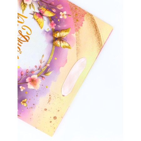 Gift Vertical Gift "Happy Birthday", MS 18 x 23 x10 cm-3