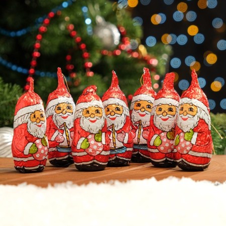 Chocolate Dairy Figure "Christmas tree decorations", 100 g