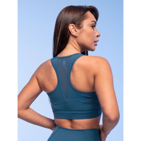 T-shirt-top sports female, size m, color sea wave-1