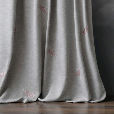 Set of curtains "Mika", size 145 x 270 cm - 2 pcs, gray-1