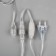 Garland "fringe" 3 × 0.6 m, IP44, UMS, transparent thread, 160 smd-led, white glow, 220 V