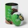 Bank for bulk products "Scandy Green Tea", 1.1 L, D = 9.9 cm, h = 14.5 cm, tin, green color