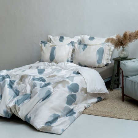 Set of pillowcases "Mavis", size 70x70 cm, gray color, 2 pcs-3