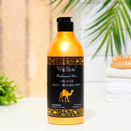 Professional shampoo with camel milk and argan oil, 520 ml-1
