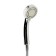 Accoona A7154 bathtub, one -leaf, with shower set, brass, chrome