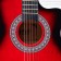 Acoustic guitar Music Life QD-H38Q-JP red, 6 string, 97 cm