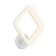 Sconces Citilux "Parker" CL225B410, 25x31 cm, 1x15W, LED, white color
