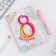 Set "8 Marrrt cheetah": A5 diary A5 80 sheets and eco -hand