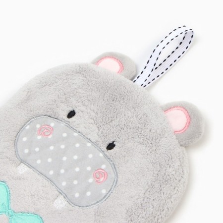 Lovelife hand towel "Hippo", 30x21 cm, 100% PE, microfiber 300 g/m2-3