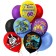 Shar Latex 12 "" With DR! Games! ", Pastel, 1-sided, 5 designs, set 25 pcs., Mix