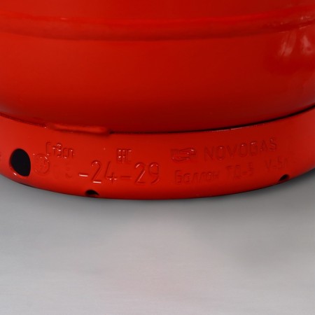 Camping-5 gas kit: cylinder 5 l, burner, empty-8