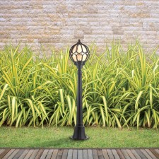 Landscape lamp Outdoor O023FL-01G, 1x60W, 33x21.5x104.5 cm, e27, color gold antik