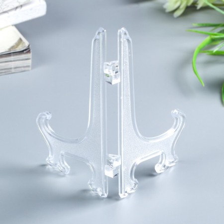 Plates 12 cm stand, transparent, for plates d = 13-16 cm-1