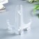 Plates 12 cm stand, transparent, for plates d = 13-16 cm