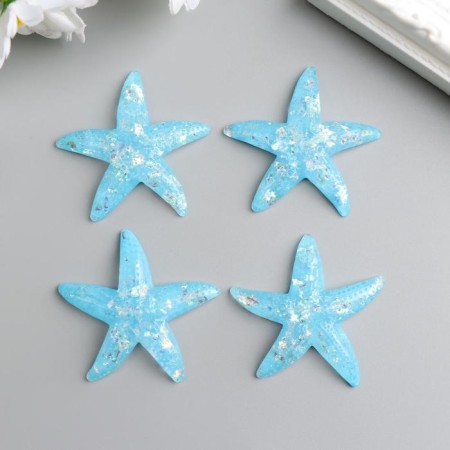 Decor for creativity Plastic "Sea Star" foil 4.8x4.7 cm-2