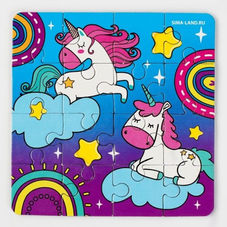 Anthistress label with puzzle "Unicorn"-5