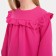 Платье для девочки с рюшей KAFTAN "Basic line", размер 32 (110-116), цвет фуксия