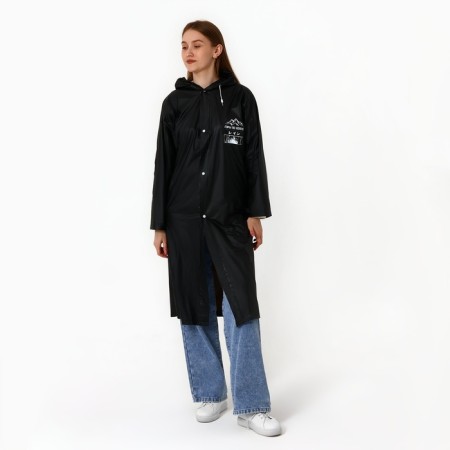 An adult raincoat with a branch for anime backpack, universal size-1