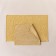A set of mats for the bathtub "Orta", size 50x60 cm, 60x100 cm, mustard color