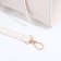 Bag Female Tout with zipper, white color