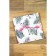 Pillowcase, size 50 × 70 cm, flamingos and leaves