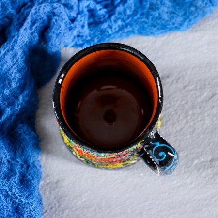 Rishtan ceramics mug "Samarkand", 500 ml, mix-3