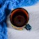 Rishtan ceramics mug "Samarkand", 500 ml, mix