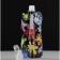 Water flask, 400 ml, "juicy colors", 28 x 11 cm, mix