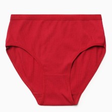 Women's underpants, red color, size 48-50