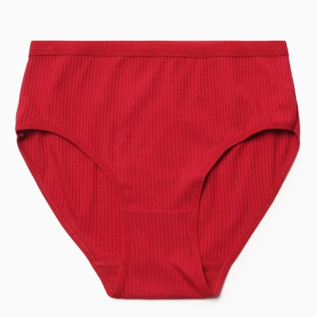 Women's underpants, red color, size 48-50