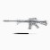 Pan Pistol "February 23, real protector", plastic, on the substrate