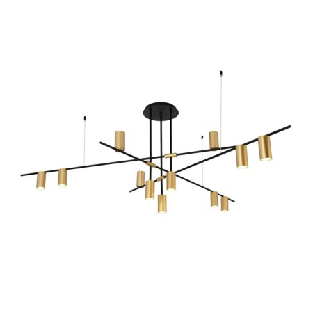 Riya chandelier, size 138x65 cm, 12x10W, GU10