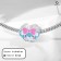 Talisman "Cartoon" mouse, colored in silver