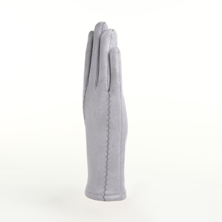 Gloves are female, dimensionless, without insulation, color gray color-1