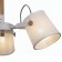 Suspended chandelier Mantra Nordica 2, E27, 3x20W, 500 mm, white color, tree