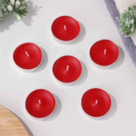 A set of tea candles flavored "flowering garden" in a gift box, 6 pcs-2