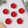 A set of tea candles flavored "flowering garden" in a gift box, 6 pcs