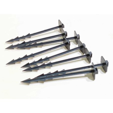 Pegs for fastening agricultural and garter, length 18 cm, set 10 pcs.-1