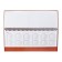 Planing is a low -off 100 x 300 mm, 56 sheets, on the crest, an artificial leather cover, brown