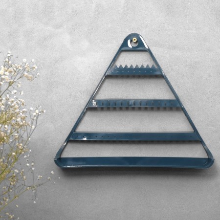 Organizer for jewelry "Triangle", blue color, 29 × 25 × 5 cm-3