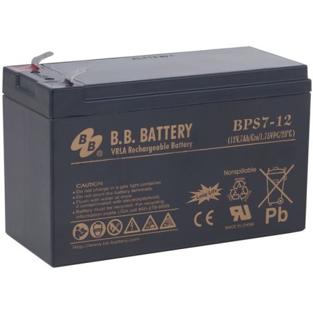BBP BB BPS 7-12, 12 V, 7 Ah battery-1