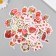 Stickers for creativity "Strawberry" set 46 pcs 6.4x4.4x1.1 cm