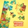 Puzzle-rostomer "Funny dinosaurians", with stickers