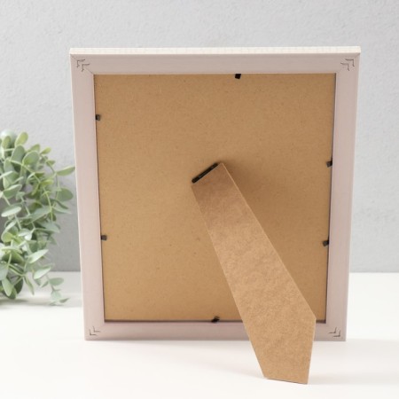 Photo frame plastic 20x25 cm "Double. White brick" 29x24x1.4 cm-3